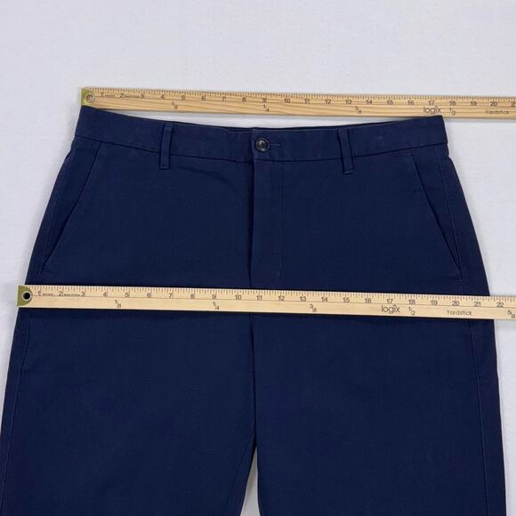 Everlane Uniform Mens Straight Leg Chino Pant 35 x 28 Navy Blue - Picture 11 of 14